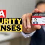 Security License from SIRA